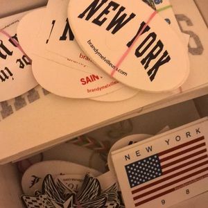 100 random brandy stickers